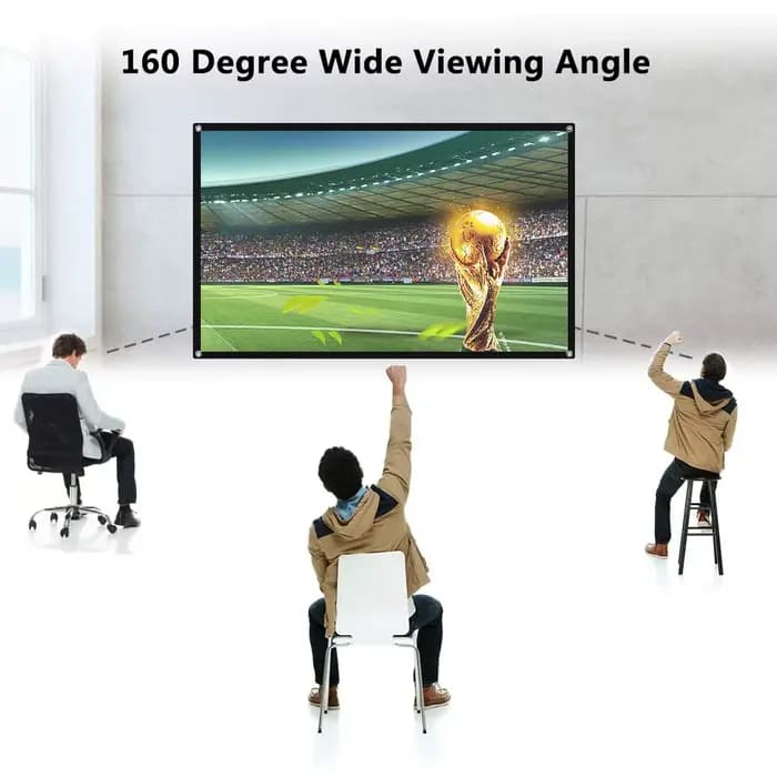 Écran de Projection Portable 100 pouces