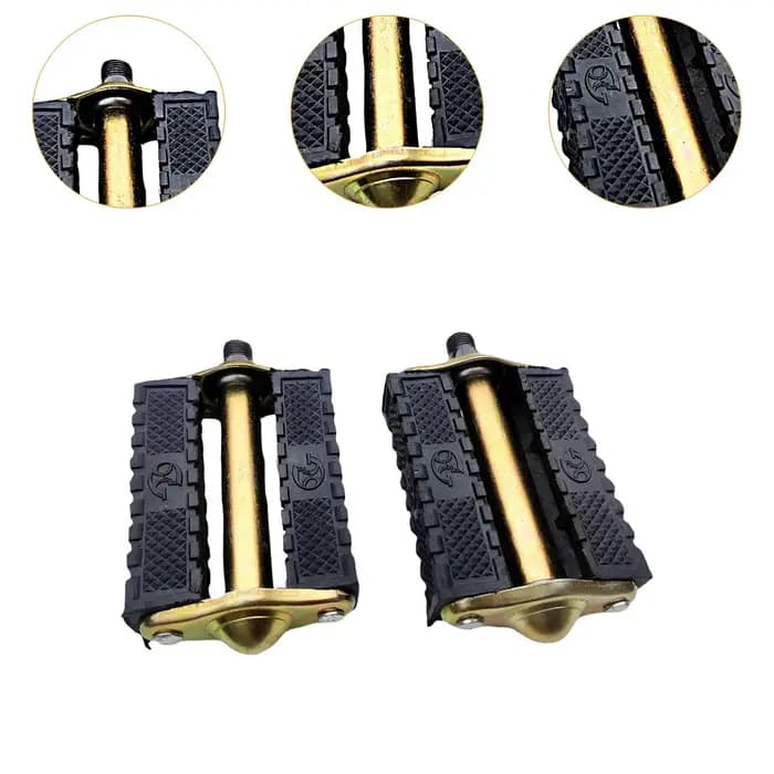 Pédales de vélo robustes et pratiques, pièces de rechange légères, de qualité supérieure, portables, faciles à installer, 1 paire d'accessoires antidérapants