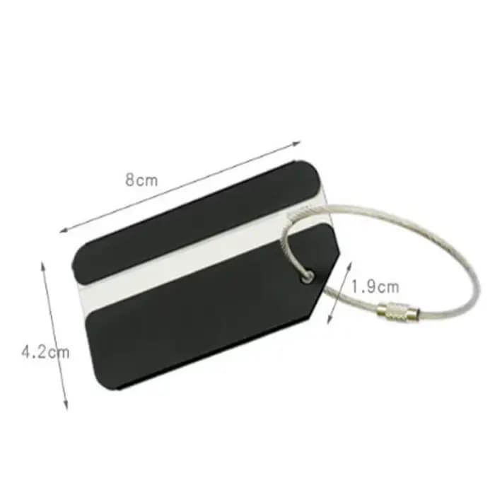 Accessoires de voyage en forme d'avion, étiquette de bagage créative, étiquettes nominatives de bagage, étiquettes de bagages en alliage d'aluminium, étiquette d'embarquement