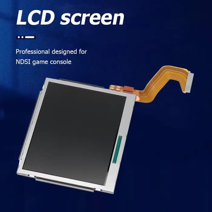 Original Top LCD Screen for Nintend NDSL Game Console LCD Display Screen Easy Installation Upper LCD Screen Replacement for NDSL