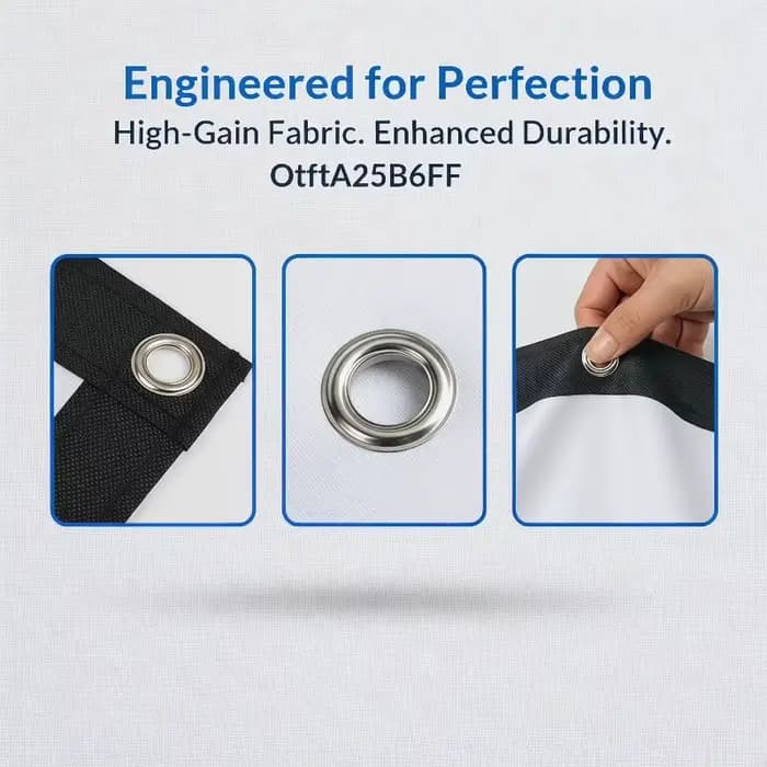 Écran de projection portable anti-lumière