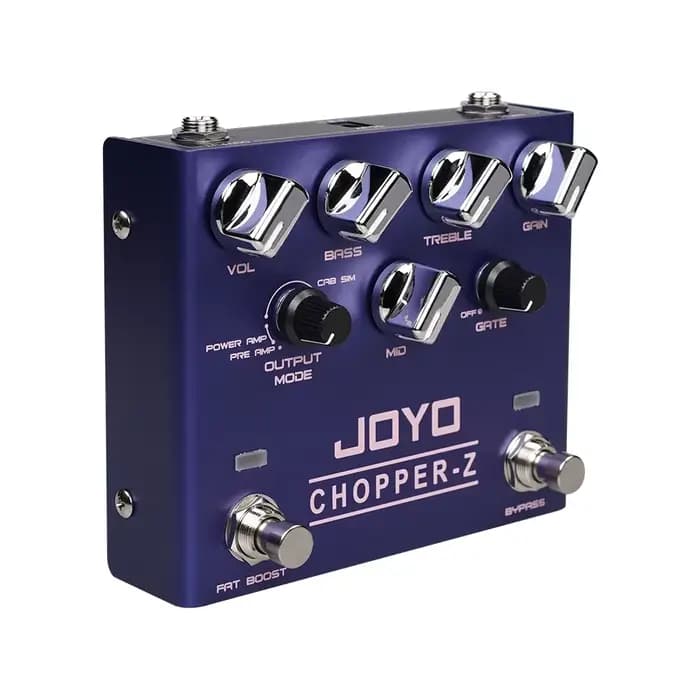 JOYO R-18 CHOPPER-Z pédale de distorsion pédale d'effet de guitare haute Gain AMP Simulation moderne métal son bruit porte pièces de guitare