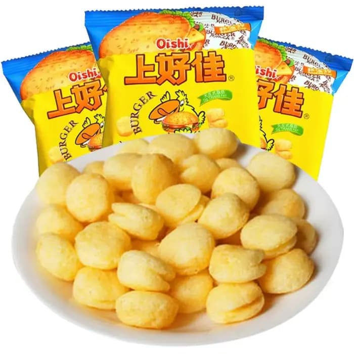 Ligne de production alimentaire de collations souffantes
