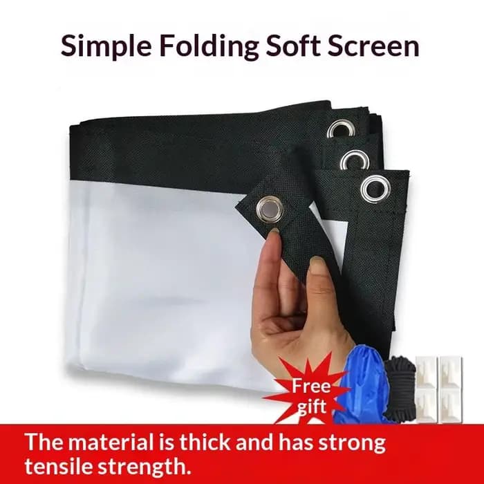 Écran de projection portable anti-lumière
