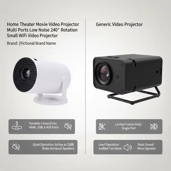 Projecteur portable, projecteur de cinéma maison