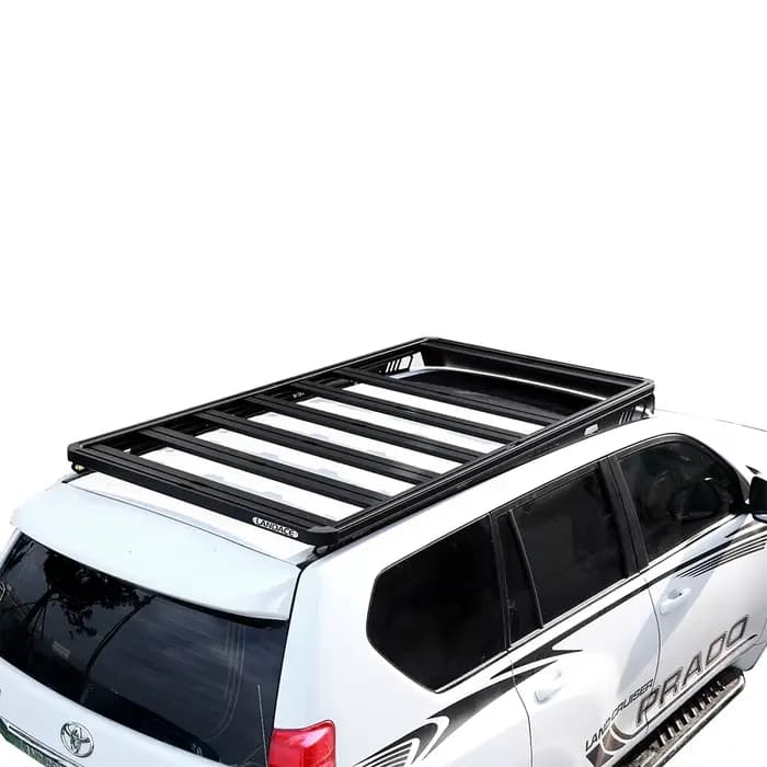 Accessoires en aluminium 4x4 de haute qualité pour galerie de toit de voiture Toyota Prado
