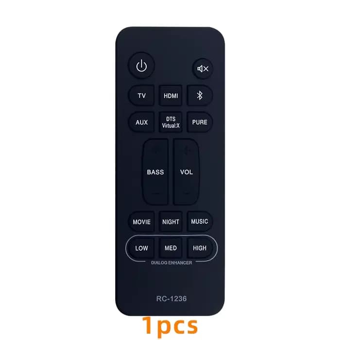 Nouvelle Télécommande Pour Denon RC1236 RC-1236 DHT-S316 DHT-S416 DHT-S517 DHT-S216 Home Cinéma Barr