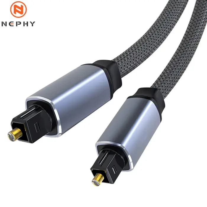 Câble audio optique numérique, lien de charnière, éventuelles DIF, câble de prise carrée pour barre