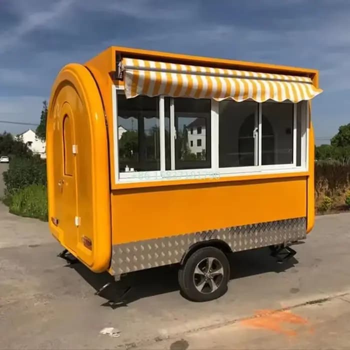 Camion de restauration mobile, caravane alimentaire, remorque alimentaire, véhicule commercial mobile, restaurant sur roues, équipement de restauration personnalisé pour le Canada