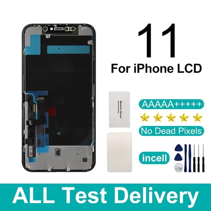 OLED LCD pour iPhone 11 affichage tactile Digitzer pour iPhone 11 LCD bonne qualité prix écran de pièces de rechange d'usine