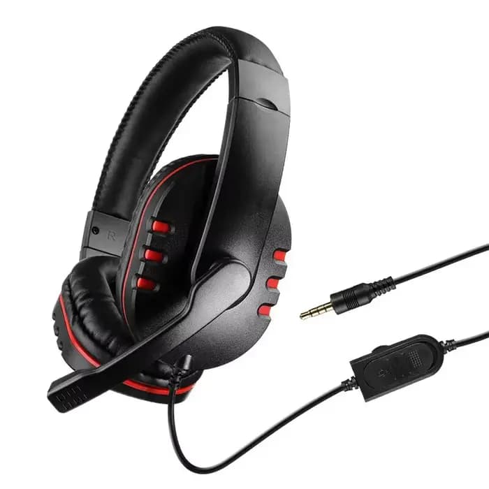 Casque filaire de jeu avec microphone