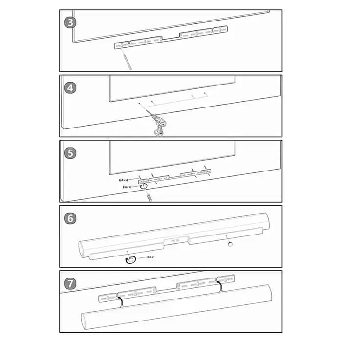 Sounbar support mural pour Sonos Arc