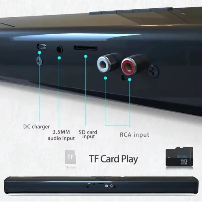 XIKCU barre de son haut-parleurs Bluetooth 5.3