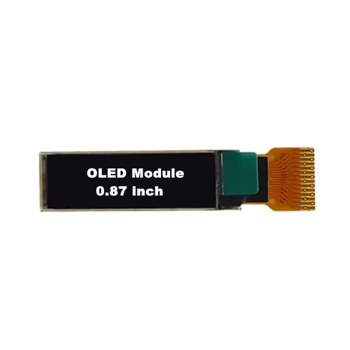 Écran d'affichage OLED pour documents blancs, IIC, I2C, port 14 broches, VG2832TSWUG02, QT1316P01B, QT1316P07A, 0.87 pouces, 128*32, 1PC