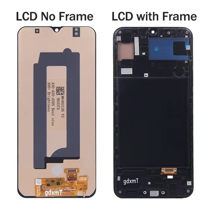 Écran d'affichage tft A50 avec cadre, pour Samsung Galaxy A50 A505 A505FN/DS A505F/DS écran LCD remplacement de l'écran tactile numérique