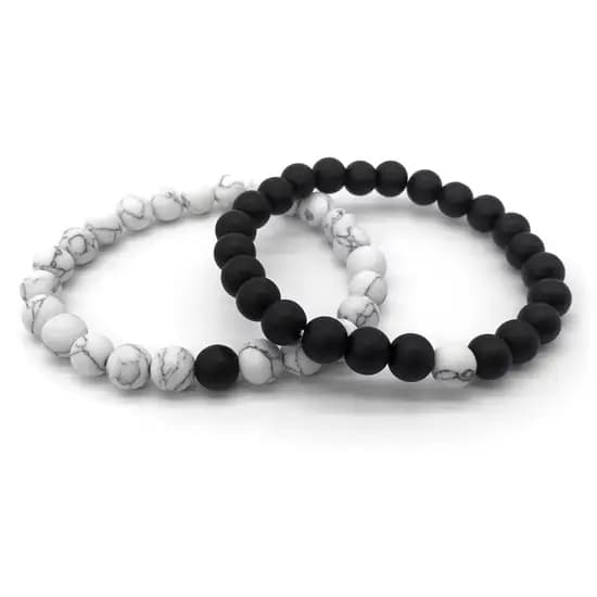 Bracelet en pierre fait à la main pour Couple, 8mm, bouddha, Bracelets pour femme