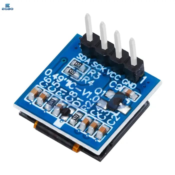 EGBO – Module LCD d'affichage OLED de 0.49 pouces, blanc, écran de 0.49 pouces, 64x32, Interface I2C IIC, pilote SSD1306 pour Arduino AVR STM32, 1 à 5 pièces