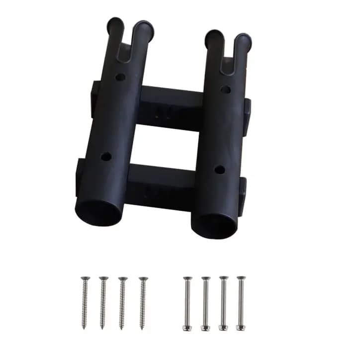 Support de canne à pêche à 2 lignes, outil de pêche, équipement de pêche, support de canne à pêche pour bateau, kayak, voiture, canoë
