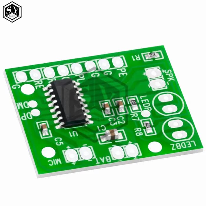 Module d'enregistrement Audio soudable 3v-4.5v, lecture en boucle 40s avec indicateur LED pour bricolage
