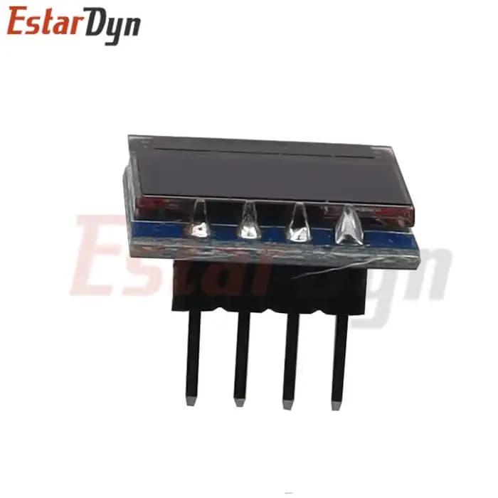 Module d'affichage OLED LCD de 0,49 pouces, écran blanc de 0,49 pouces, 64x32, Interface I2C IIC, pilote SSD1306 pour AVR STM32