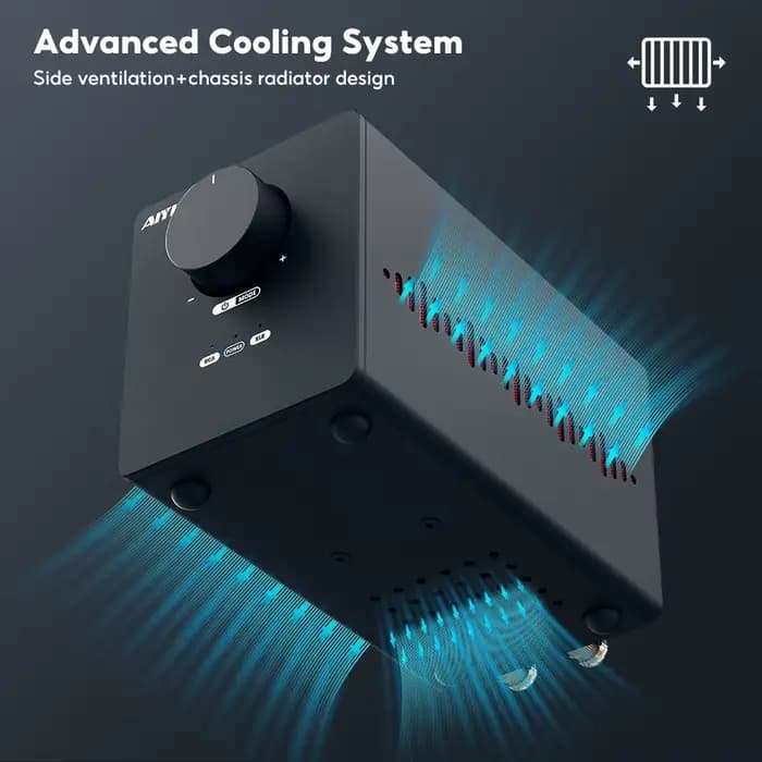 Amplificateur de puissance stéréo AIYIMA A70 TPA3255 PFFB 300Wx2 Classe D Stéréo 2.0 Amplificateur audio numérique avec entrée XLR RCA Trigger