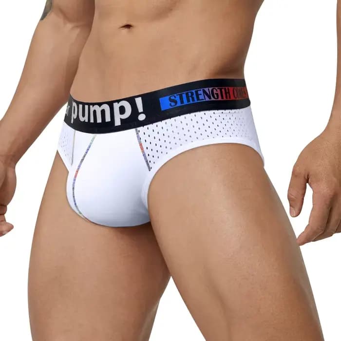 Sous-vêtements Sexy pour hommes, en maille respirante, Bikini jockstrap, slips pour hommes, culotte Sissy Gay, sous-vêtements Calzoncillos Hombre