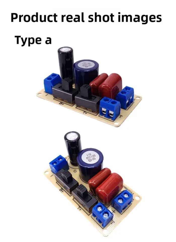 Filtre de Diviseur de Fréquence Audio 2 Voies pour Haut-Parleur Compact 150W Réglable