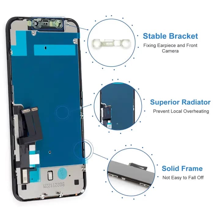 Ensemble écran tactile LCD de remplacement, haute qualité, 100% testé, pour iPhone 11