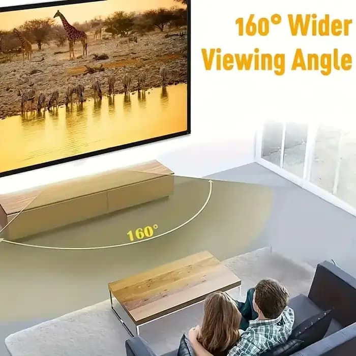 Écran de projection, écran de projection portable pliable