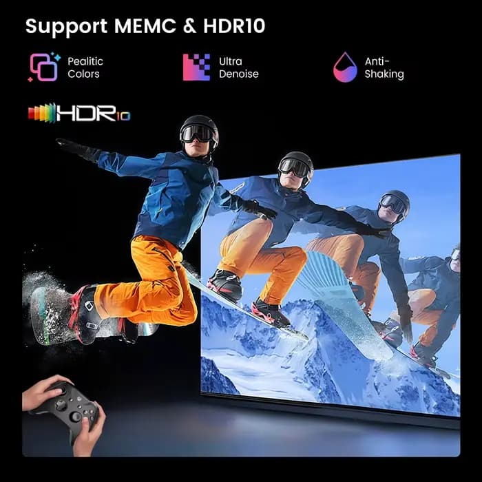 Touyinger Q13W 3800 Ansi Full HD 4K projecteurs Home cinéma vidéo 3G 128G Samrt TV projecteur pour les films