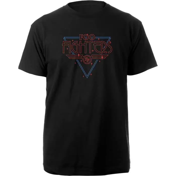 Foo Fighters FF Logo Band T-Shirt en coton avec motif pour hommes et femmes, Streetwear d'été