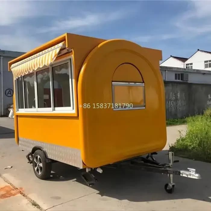 Camion de restauration mobile, caravane alimentaire, remorque alimentaire, véhicule commercial mobile, restaurant sur roues, équipement de restauration personnalisé pour le Canada