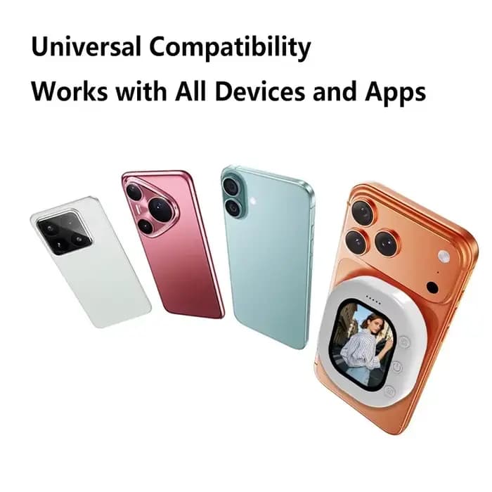 Mini projecteur d'écran de téléphone sans fil magnétique