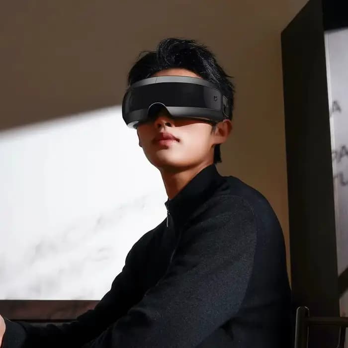 Masseur oculaire intelligent MIJIA original, massage par zones, lunettes de massage pliables visuelles, santé oculaire personnalisée pour l'application Mi Home