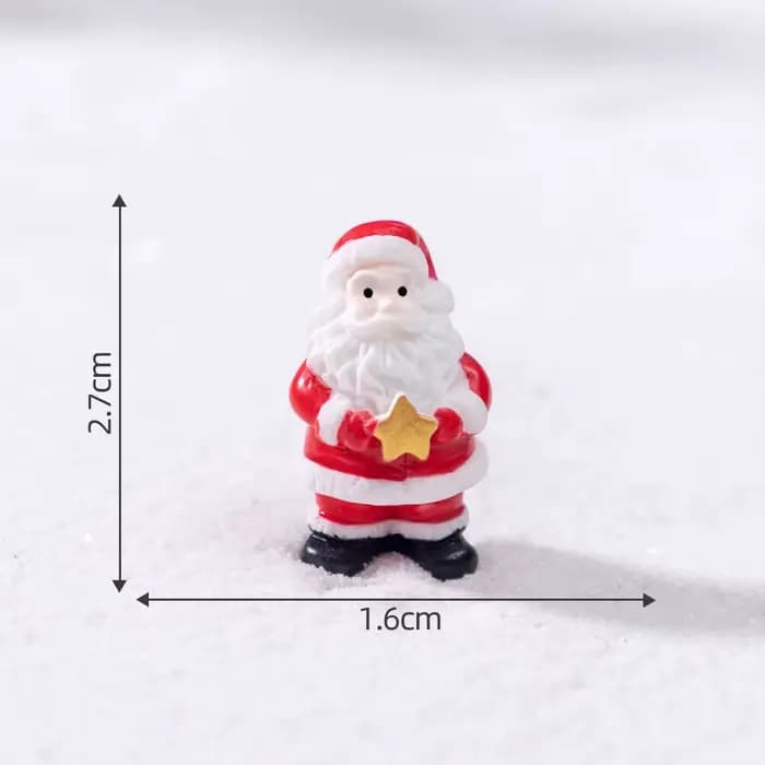 Mini décorations de noël pour la maison, père noël, bonhomme de neige, arbre de noël, renne, poupée, ornements, décoration de maison, cadeaux du nouvel an pour enfants