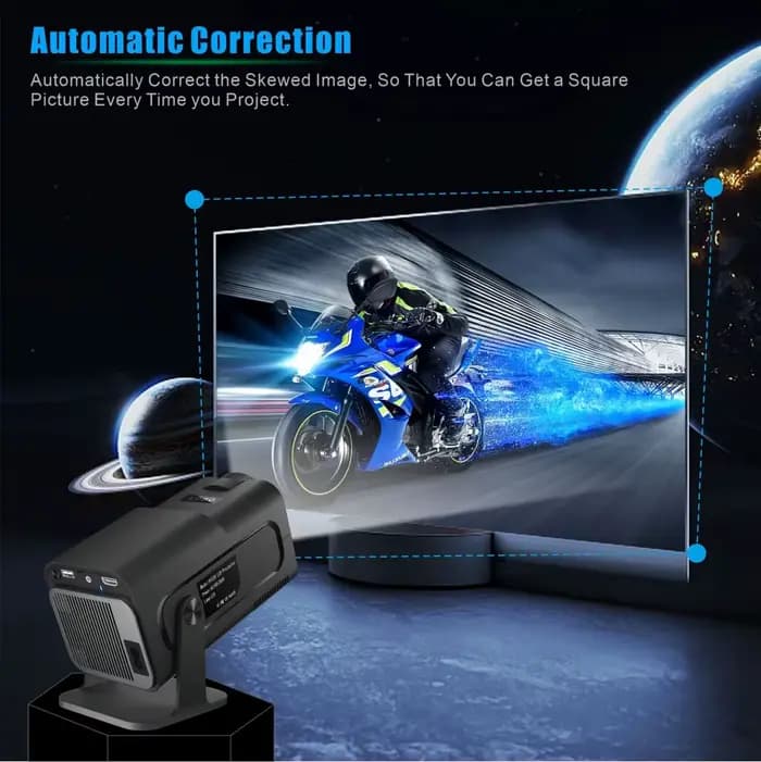 Mini projecteur Portable nouvellement natif HY320 720P Android11 4K 300ANSI