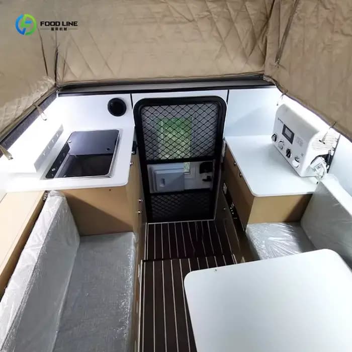 Camper pick-up personnalisé, nouveau modèle, économique, pour voyages en camping-car, à vendre