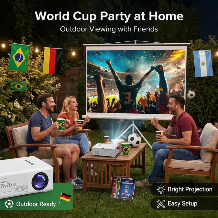 Mini projecteur prenant en charge la résolution 1080p