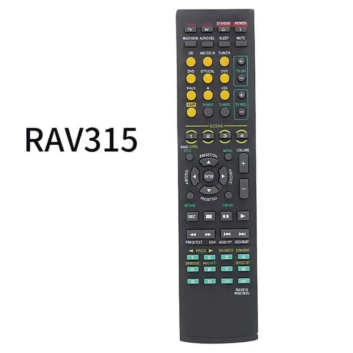 Télécommande pour YAMAHA Accueil Audio AV Récepteur HTR-6025 HTR-6030 HTR-6050 RX-V361 RX-V361BL RX-V561 YHT-280BL