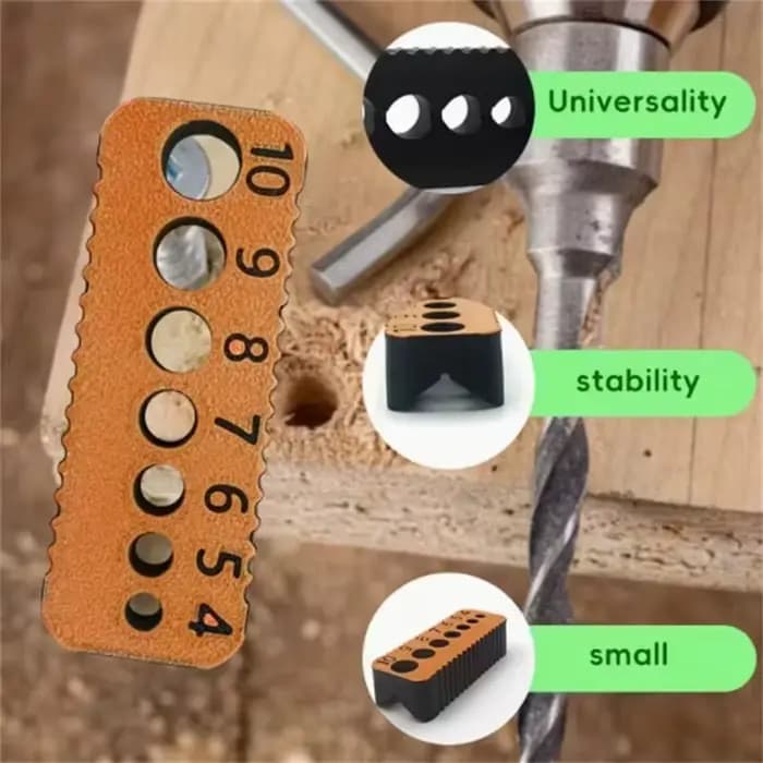 Guide de perçage simple, portable et réutilisable, connecteur de module de perçage DIY, outil multifonctionnel, accessoires de précision