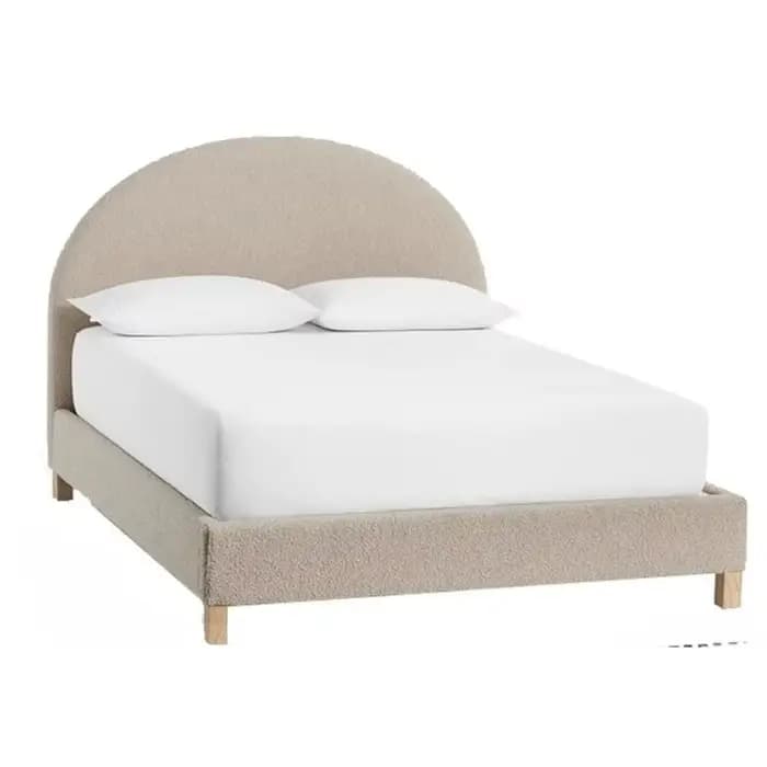 Chambre à coucher minimaliste lits de luxe fantaisie Queen Size cadre lit tables de nuit rembourré Letto Matrimoniale meubles accessoires