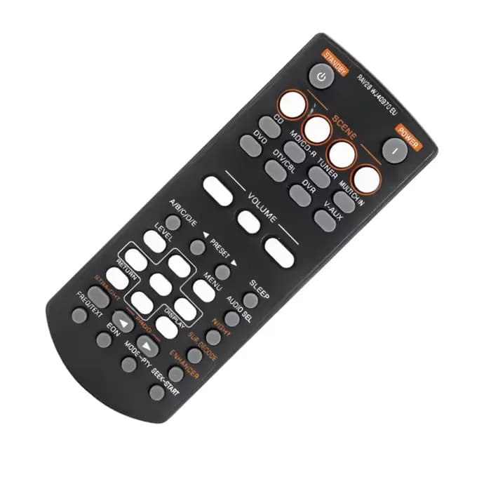 Télécommande pour amplificateur de cinéma maison Yamaha RAV28 RAV34 RAV250 RX-V361 RX-V365 HTR6030 HTIB-680 RX-V659, lecteur DVD