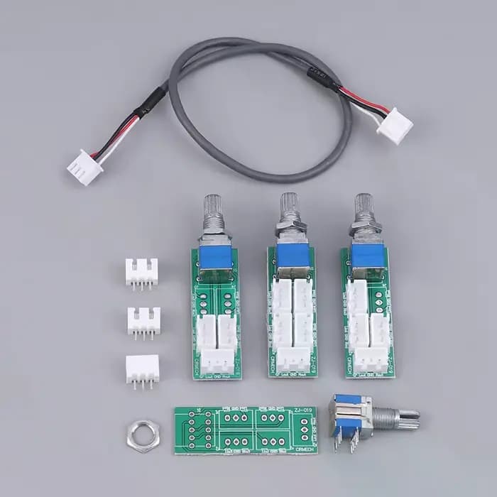Carte de commutation de signal audio avec sélection de deux