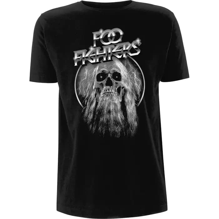 Foo Fighters FF Logo Band T-Shirt en coton avec motif pour hommes et femmes, Streetwear d'été