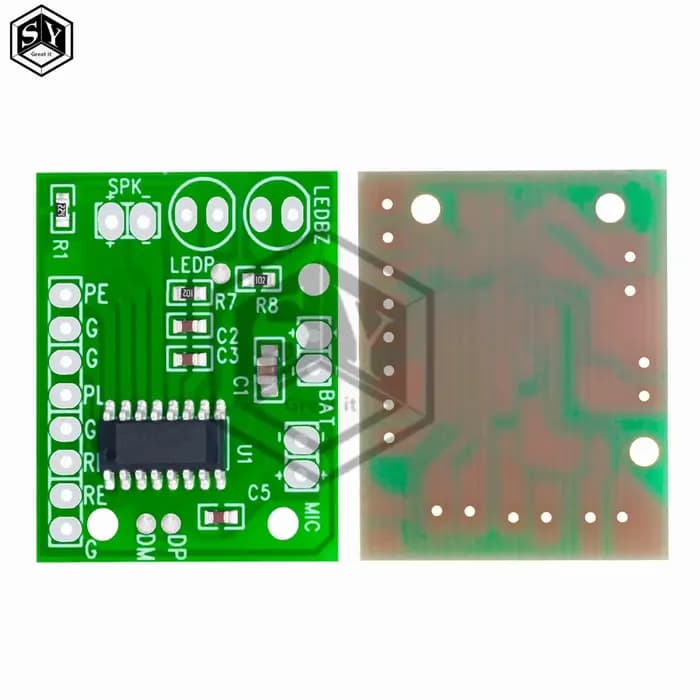 Module d'enregistrement Audio soudable 3v-4.5v, lecture en boucle 40s avec indicateur LED pour bricolage