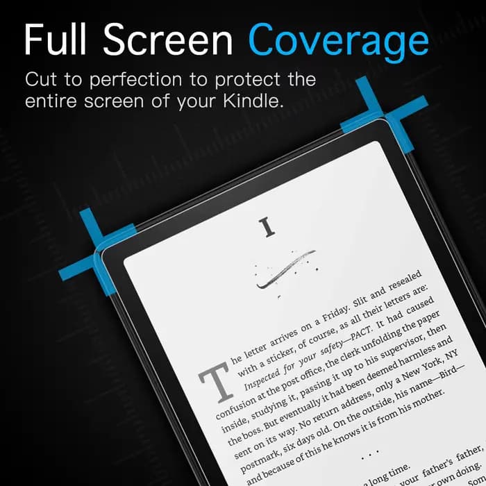 MoKo Lot de 2 protecteurs d'écran pour Kindle Paperwhite 7" 12e génération 2024 et Kindle Colorsoft Signature Edition, film PET antireflet