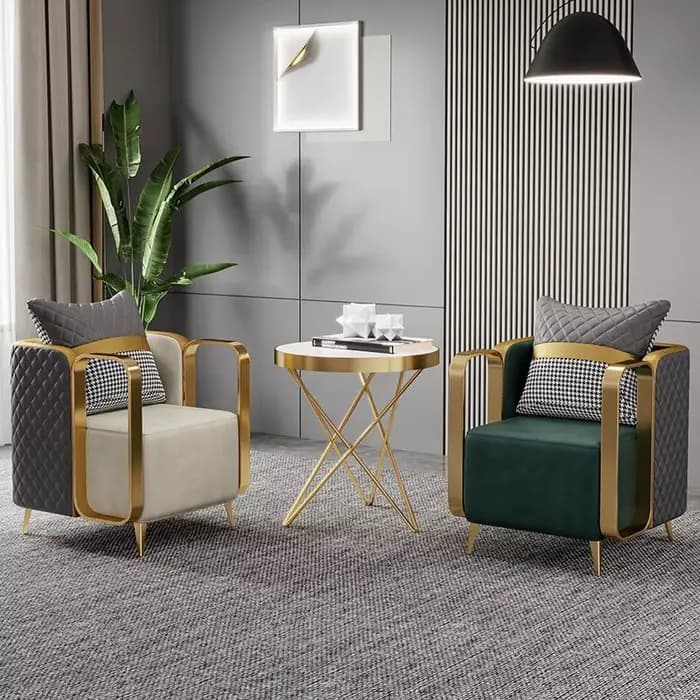 Paresseux, canapé, simple, salon, tabouret, luxe léger, balcon, chambre à coucher, baie vitrée, lit et petit déjeuner, loisirs, chaise
