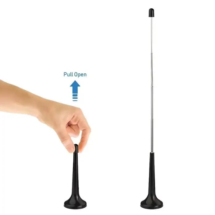 Antenne Radio domestique Dab Fm récepteur stéréo antenne Radio intérieure à Gain élevé 75 Ohm