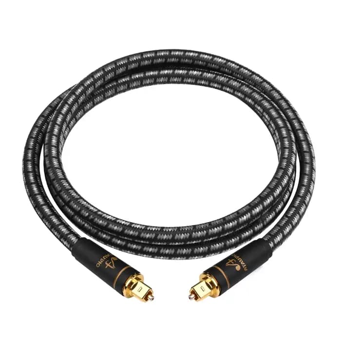 ATAUDIO câble Audio optique numérique Toslink SPDIF