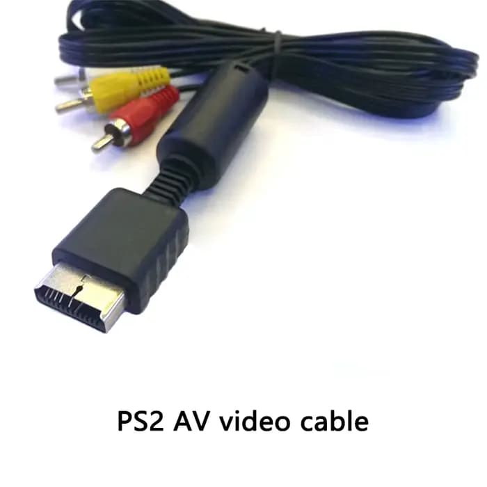 Câble Audio vidéo AV jeu Composite 3 fil de cuivre RCA PS2RGB PS2AV Multi pour Sony Playstation1 2 3 PS1 PS2 PS3 Console 